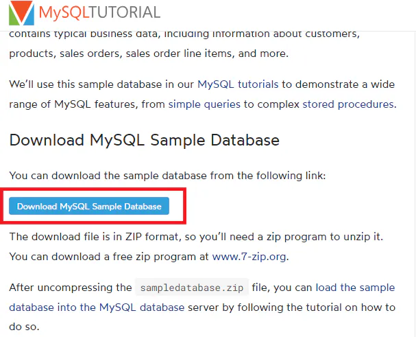 mysql sample data (2)