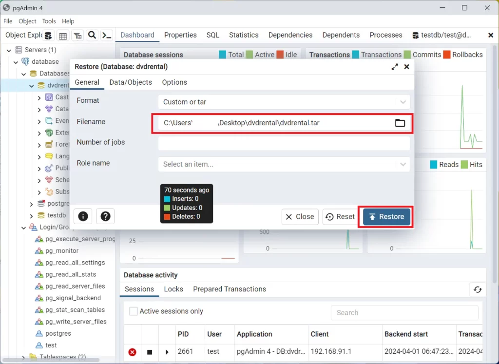 postgresql sample data (2)