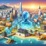 travel destinations in South Korea introduced by an artificial intelligence