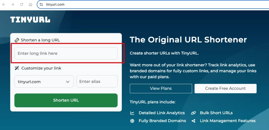url 단축 사이트1