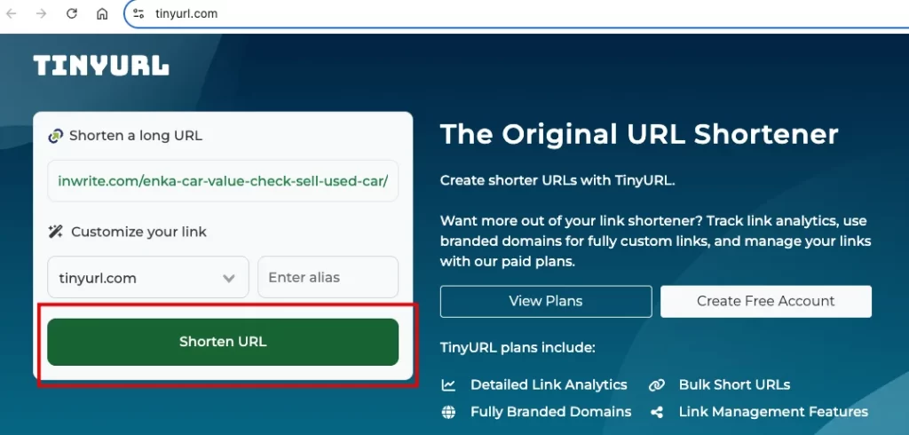 url 단축 사이트4