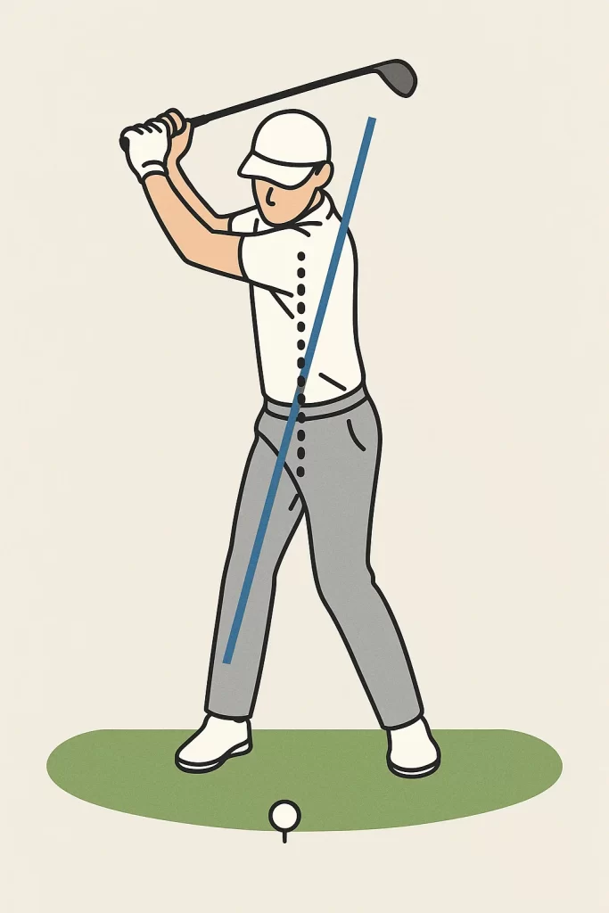 골프 스윙 축