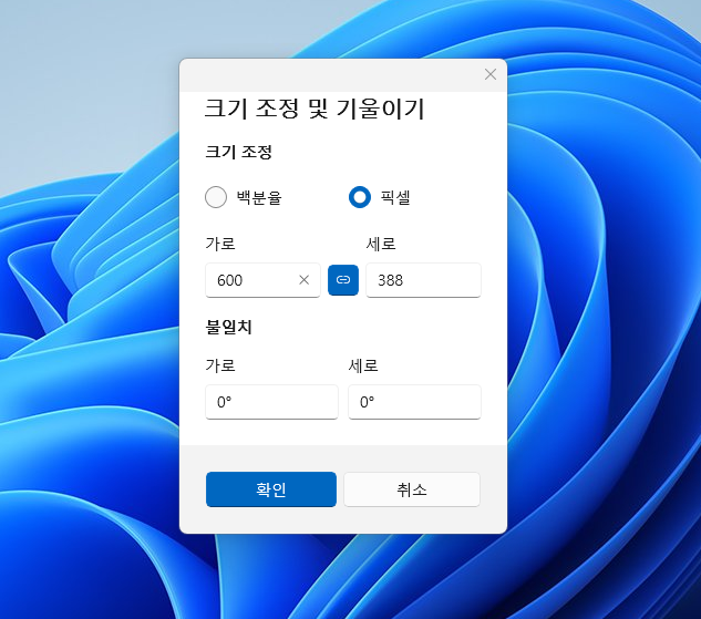 그림판 이미지 크기 조절 (3)