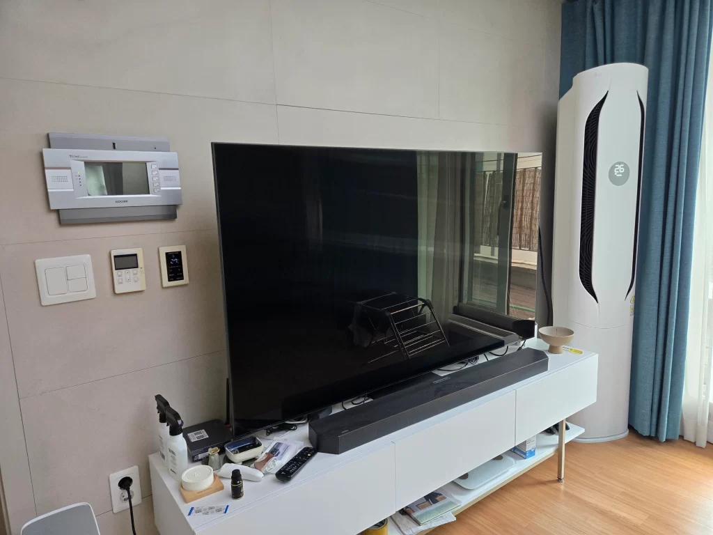 삼성 65인치 QLED TV 패널 교체 수리11