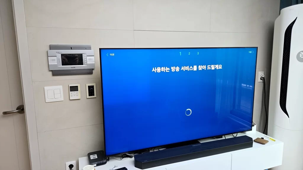 삼성 65인치 QLED TV 패널 교체 수리9