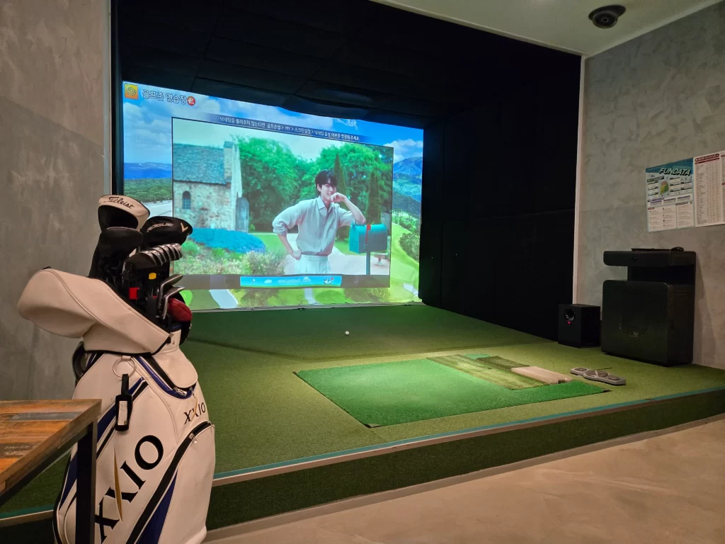 첫 스크린 골프2