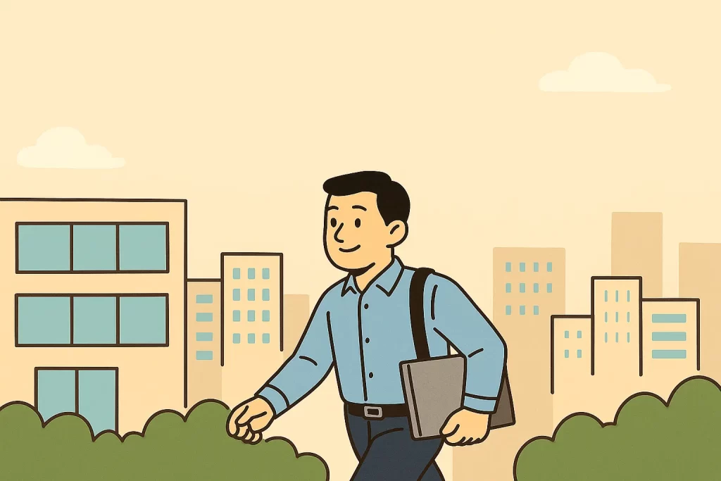 외근 직무 이미지